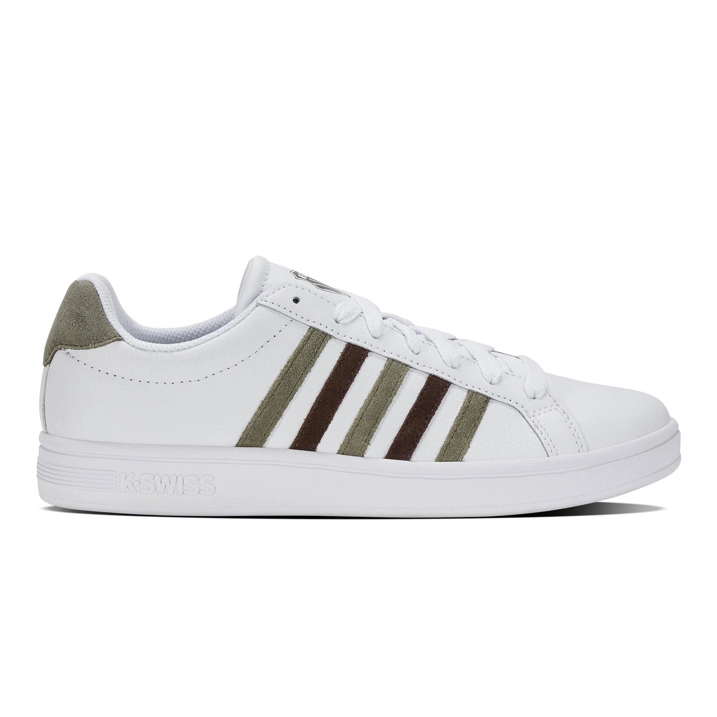 Buty sportowe męskie K-Swiss COURT TIEBREAK sneakersy gładkiej skóry