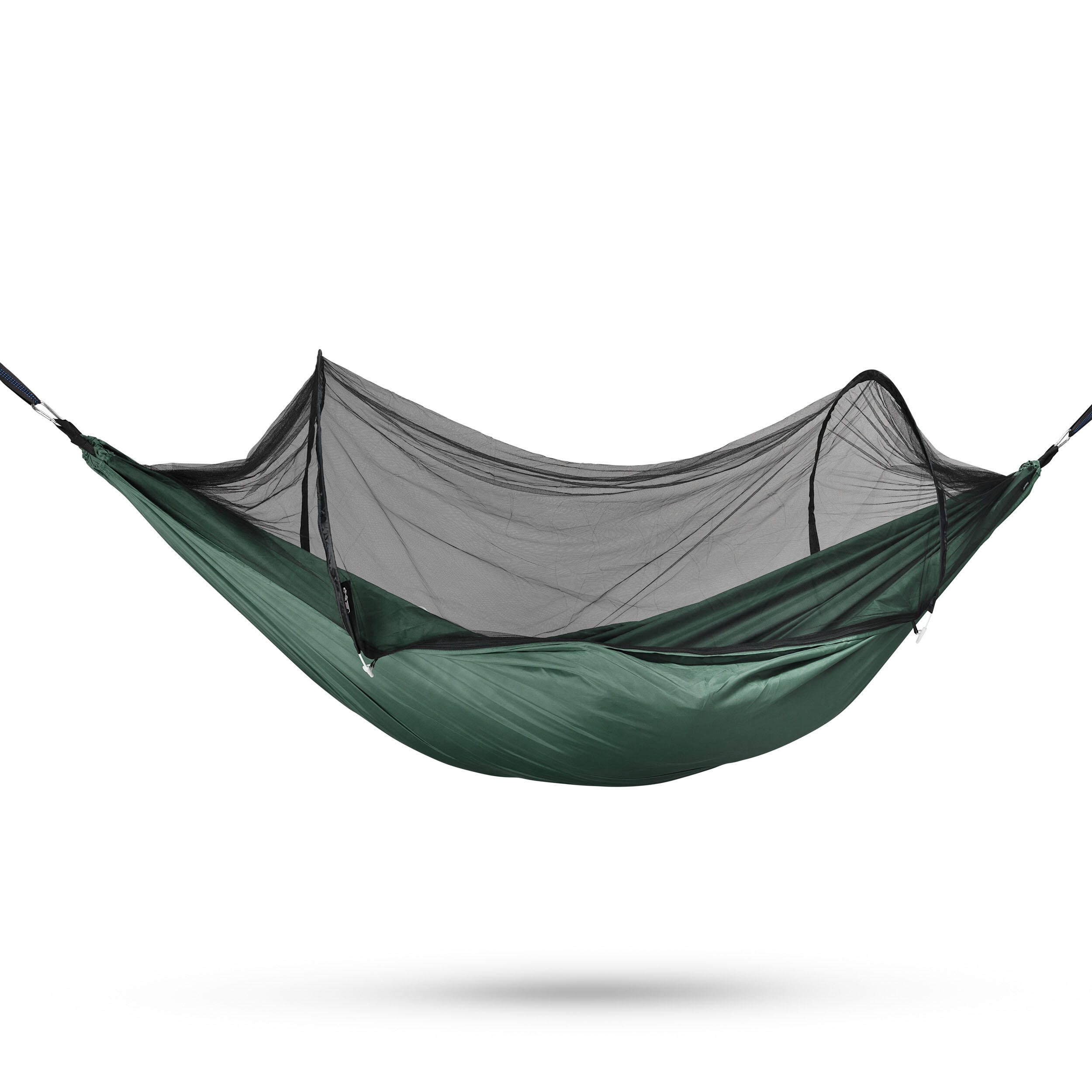 Hamak Travelnet z namiotem moskitierą Pop-out D240 x S140 - Zielony - 1 osobowy