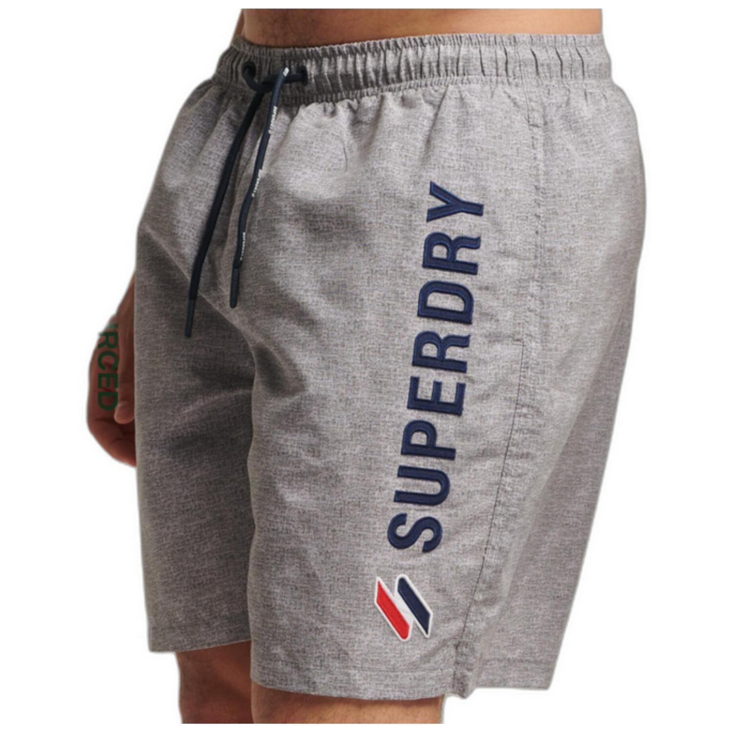 Spodenki kąpielowe męskie SUPERDRY CODE APLLQUE 19INCH