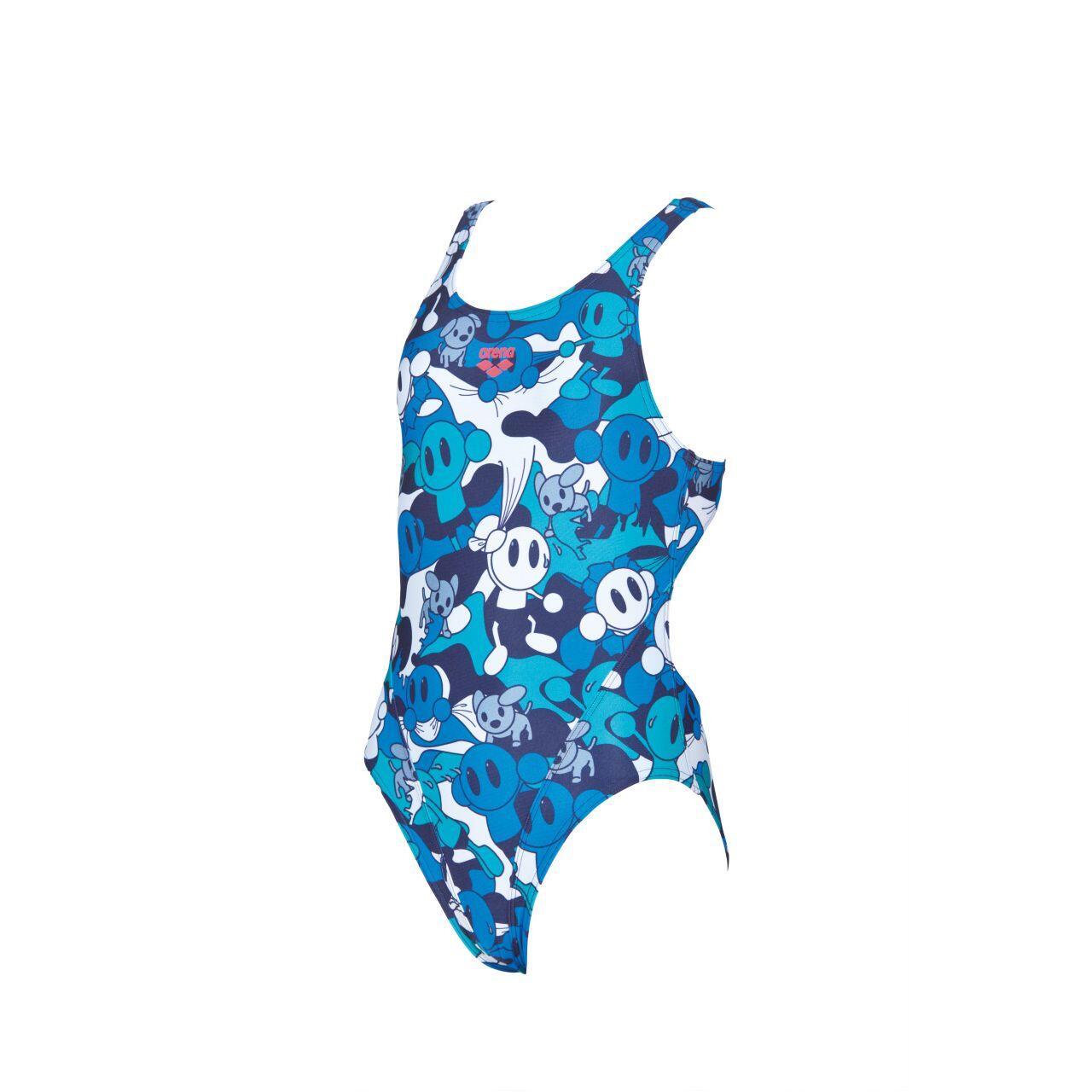 G Camo Kun Jr Swim Tech Jr L 116 (6-7) Navy