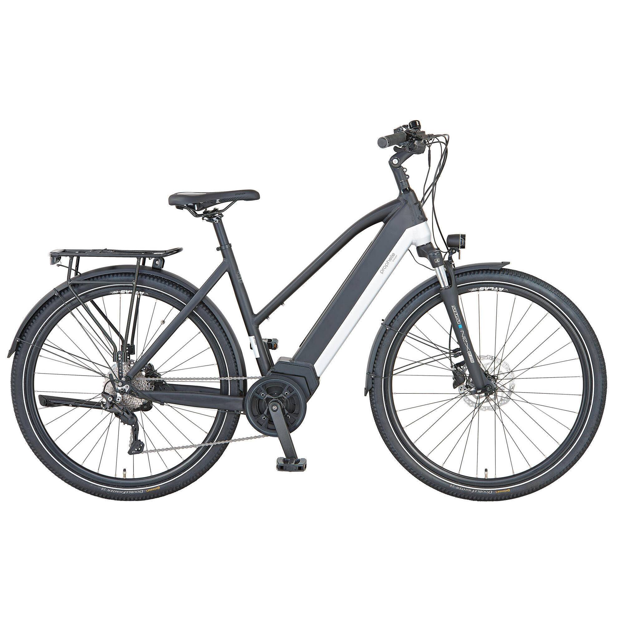Rower elektryczny trekking Prophete E-Bike Odkrywca 5.0 28 Rama Trapezowa RH52