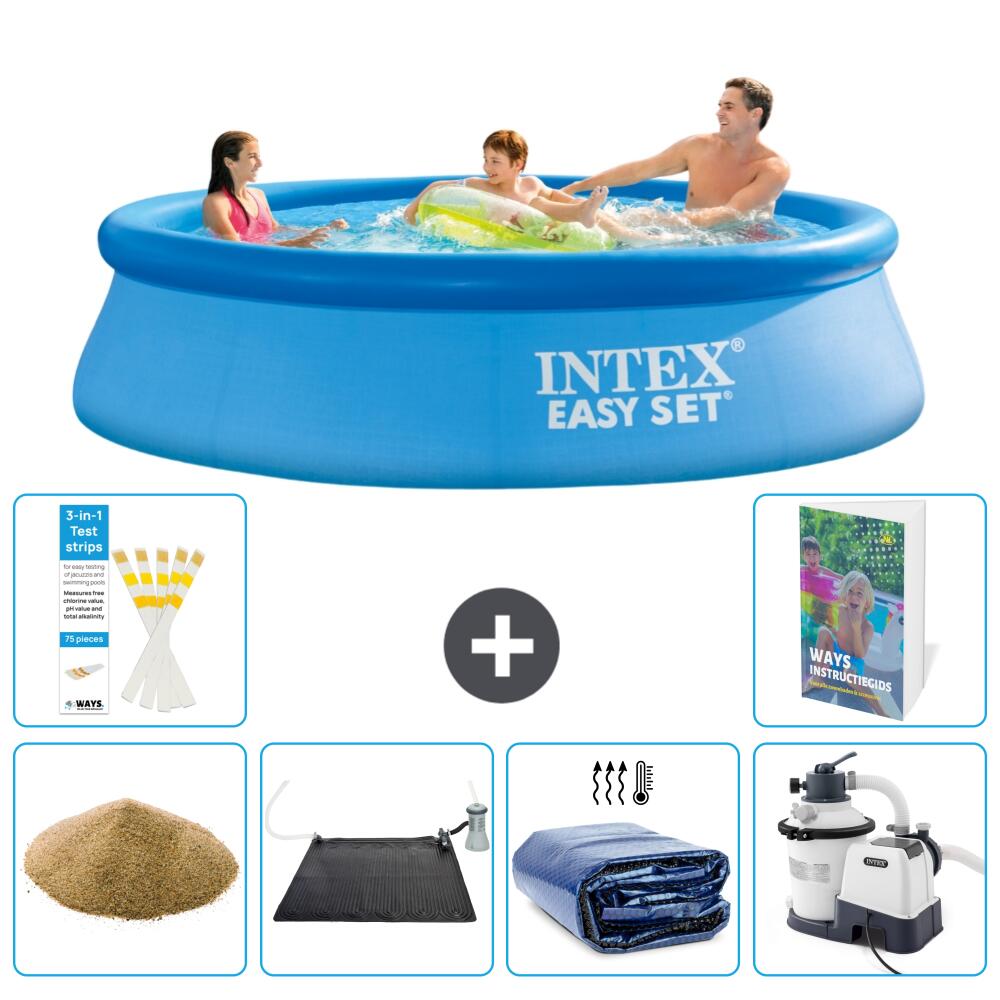 INTEX Basen Easy Set Okrągły - 305x76 cm - 7-częściowy S69