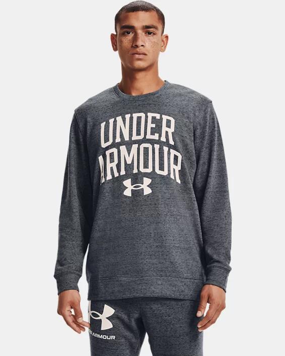 Bluza dresowa sportowa męska Under Armour Rival Terry Crew