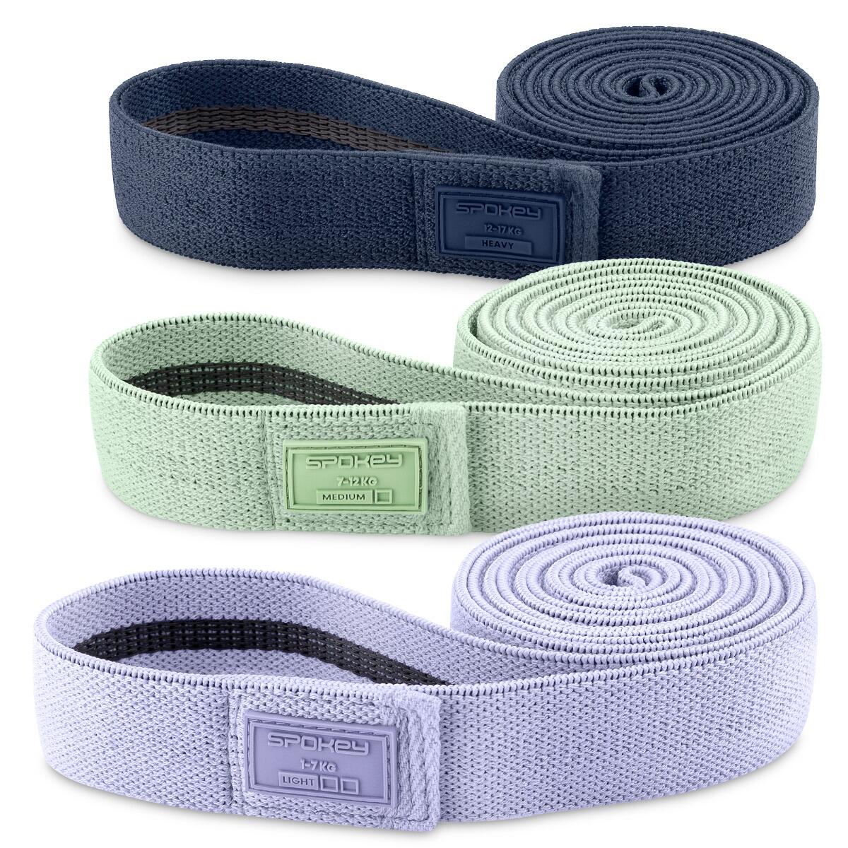 Zestaw 3 gum oporowych materiałowych Spokey Coti Flex Set