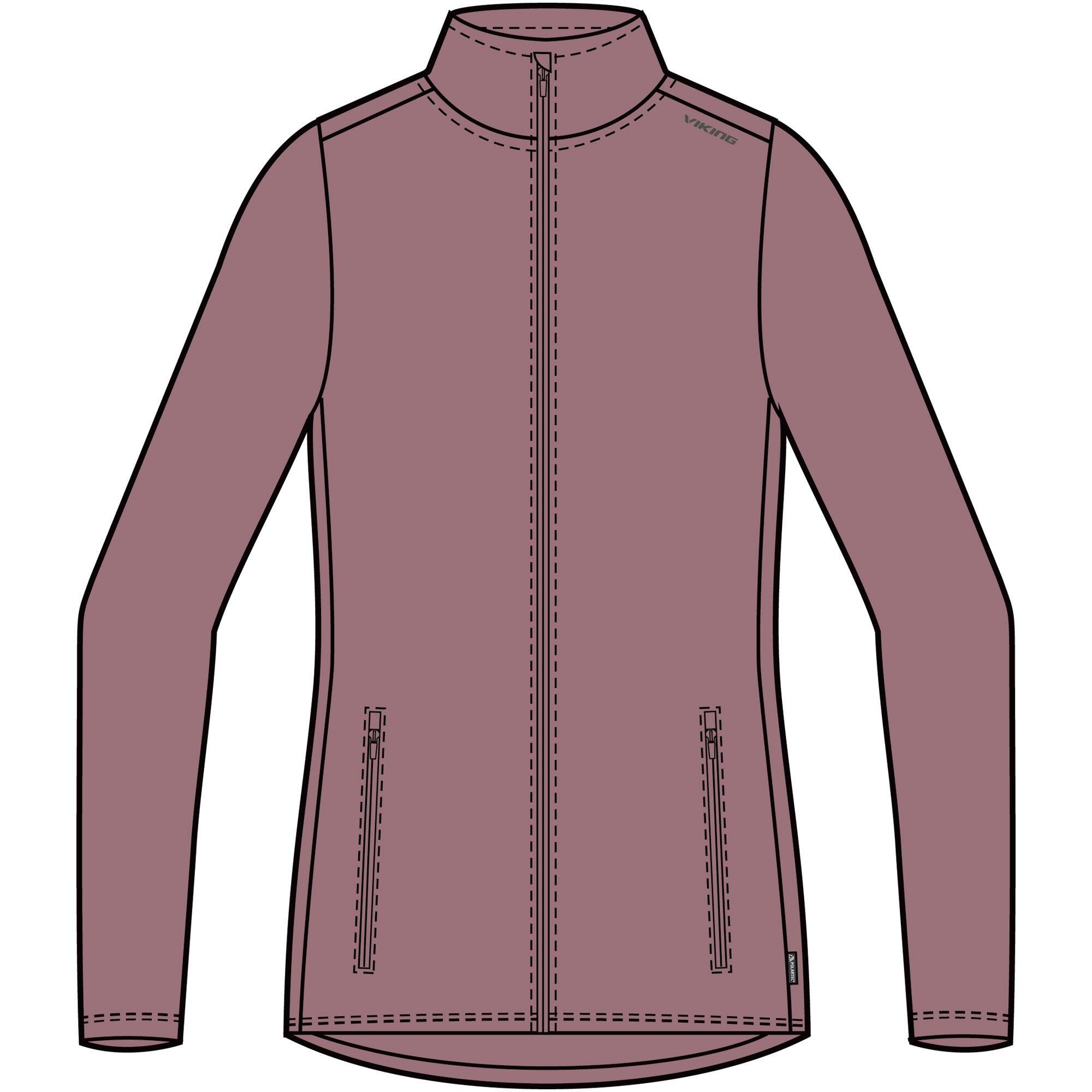 Bluza techniczna damska Viking Tesero Lady, polar