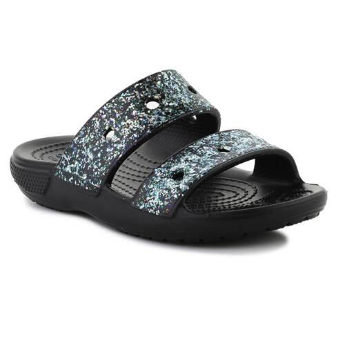 Klapki niemowlęce Crocs Classic Glitter Sandal Kids