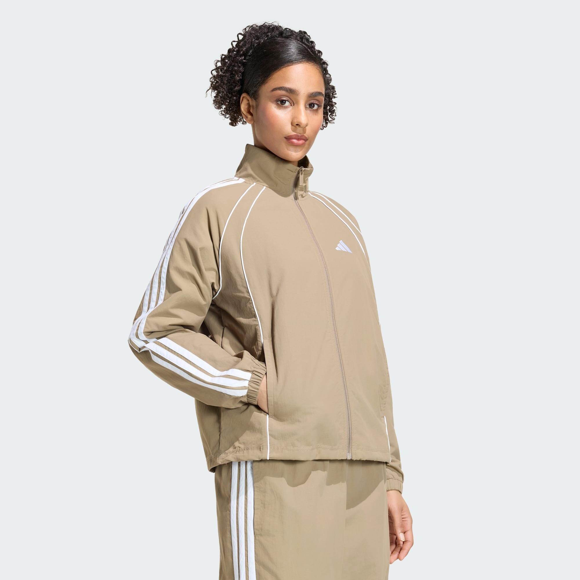 Kultowa bluza dresowa z tkaniny z 3 paskami