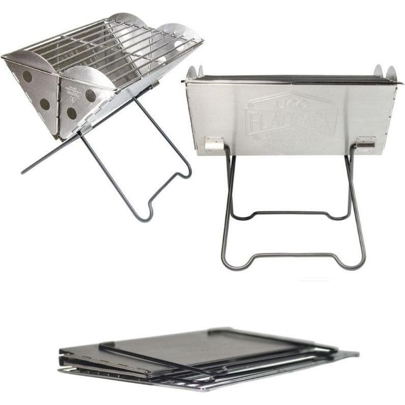 Grill mobilny gm przenośny i składany płaski grill + pokrowiec do przenoszenia U