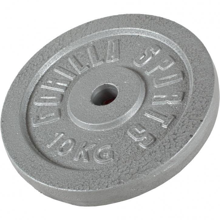 Obciążenie (0,5-30 kg) 31mm talerz żeliwny czarny Gorilla Sports