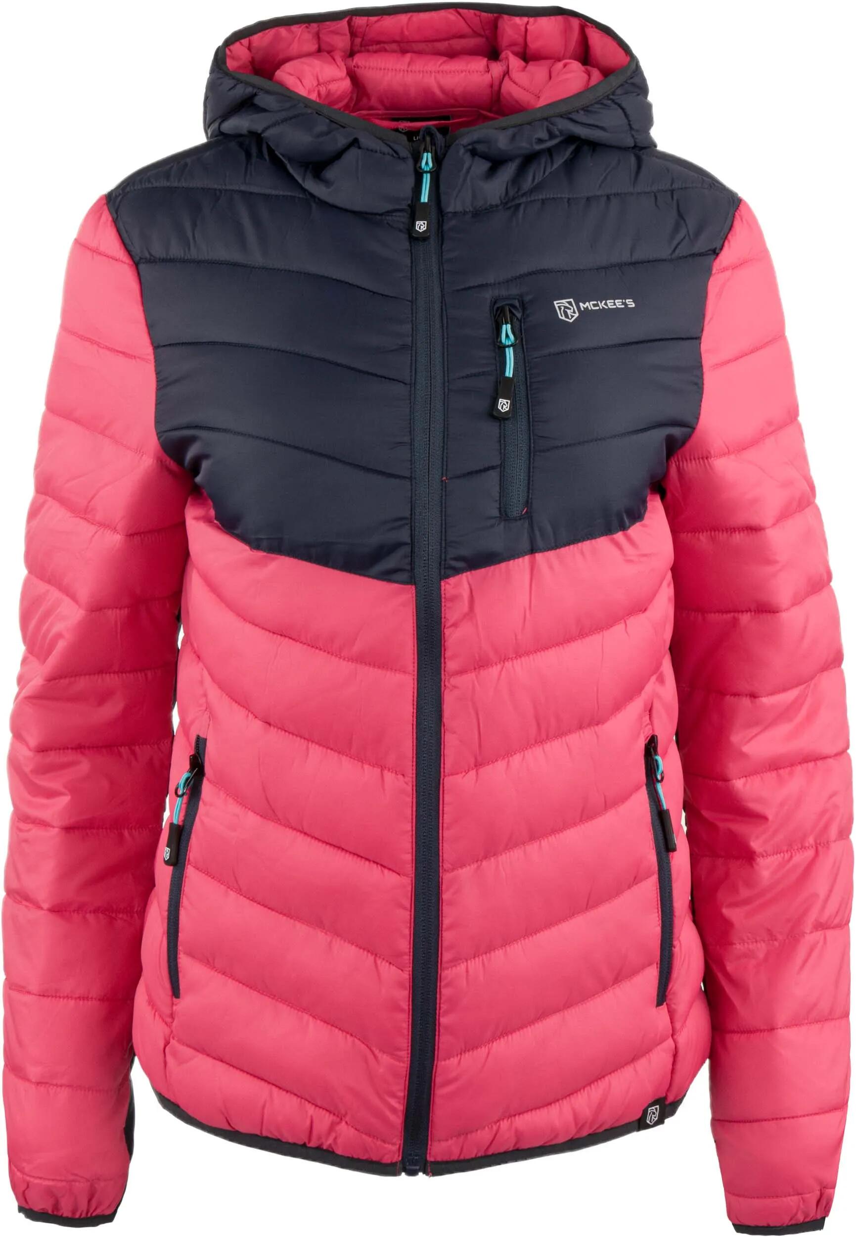 Damska kurtka zimowa Mckees Birch Blue-fuksja Pink.