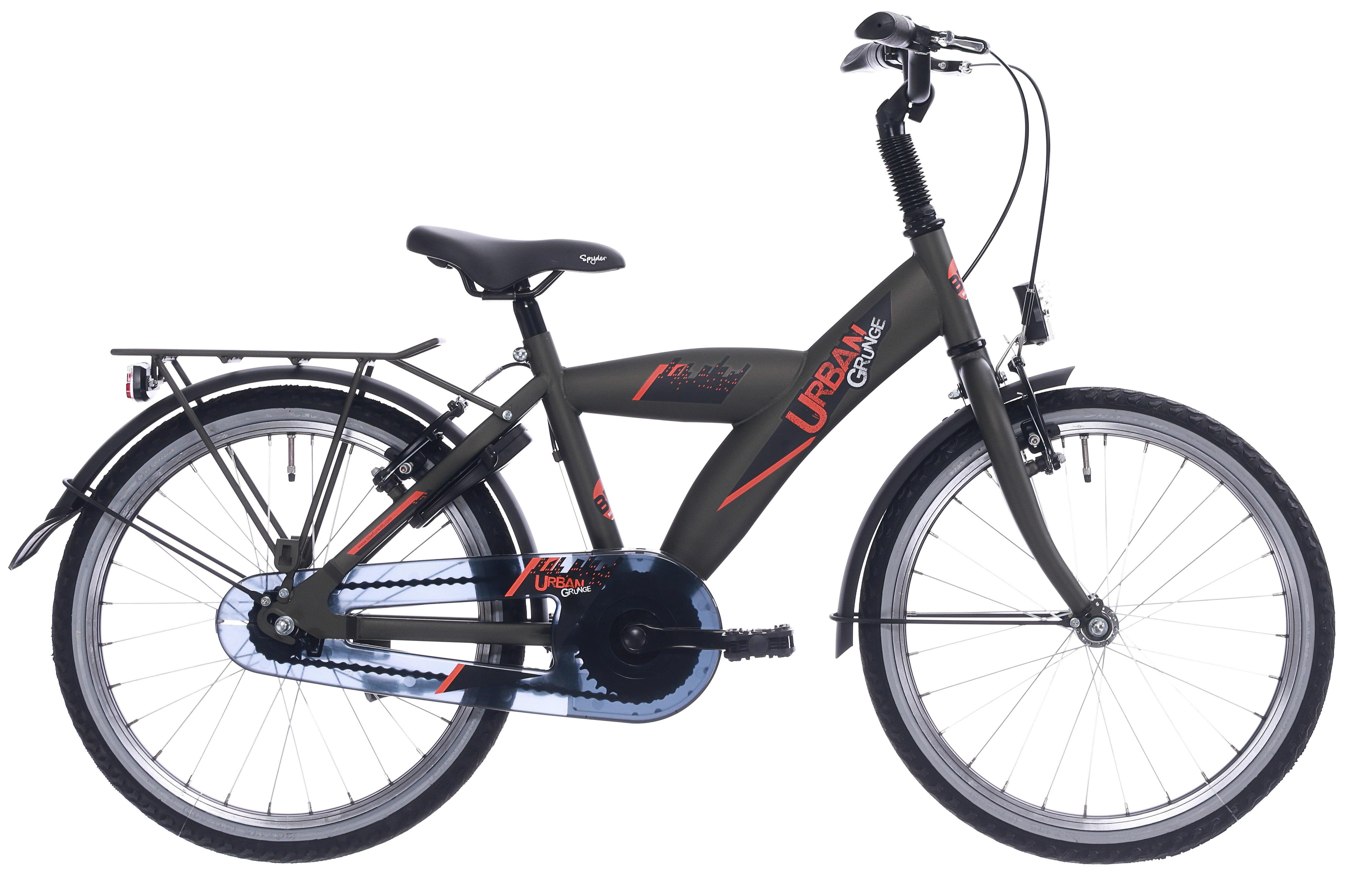 Bikefun Urban rower dziecięcy 20 - matowy zielony