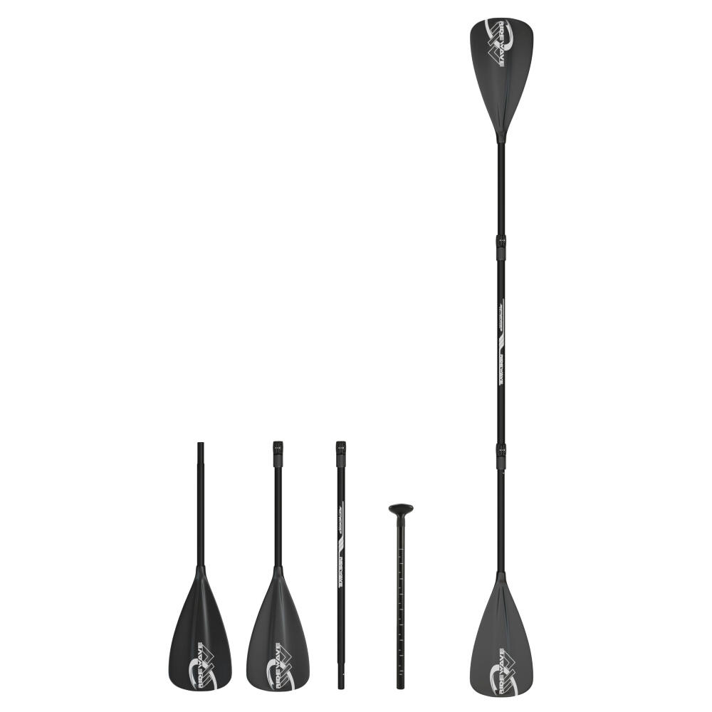 WIOSŁO DO DESKI SUP 2w1 KAJAKOWE RIDEWAVE BASIC COMBO 210-234 cm Aluminium