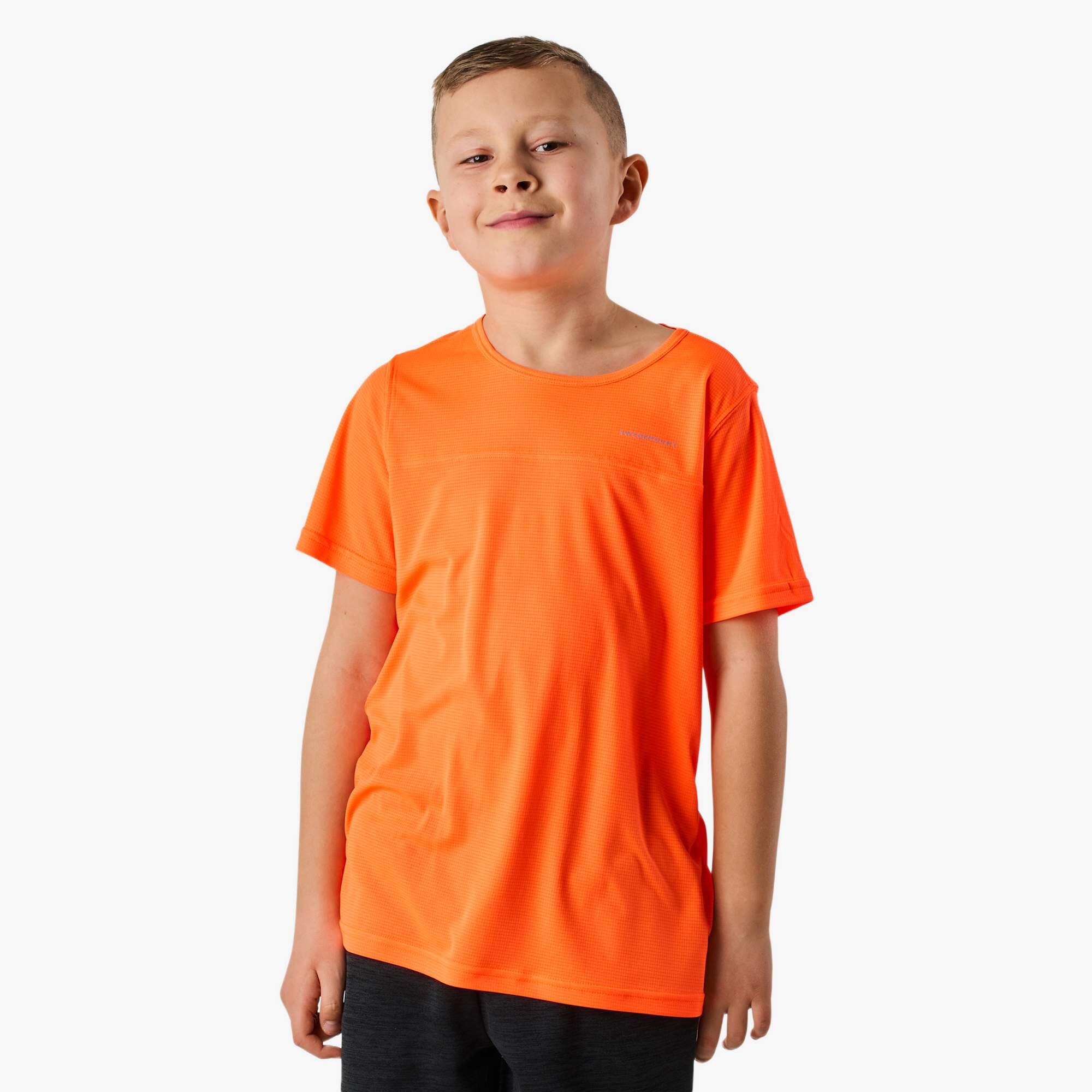Koszulka Z Krótkim Rękawem Trening Dziecko Ultra Light Szybkoschnący