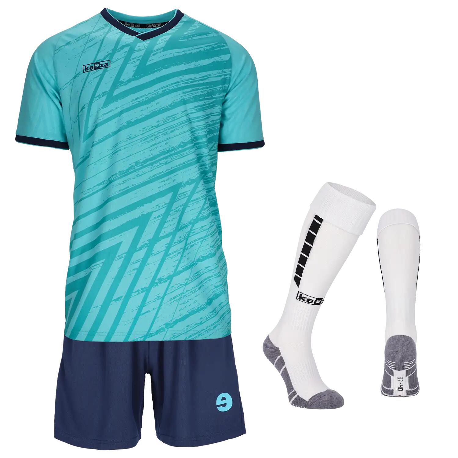 Komplet piłkarski Keeza Aqua