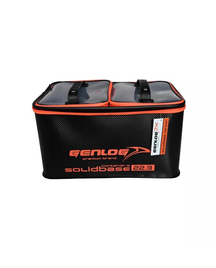 Zestaw pojemniki wędkarskie 5 sztuk do przynęt Base Carbon C-41x26x20+4