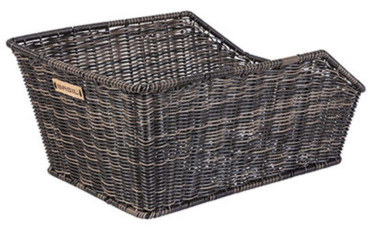 Kosz rowerowy Basil Cento Rattan Look Wsl System