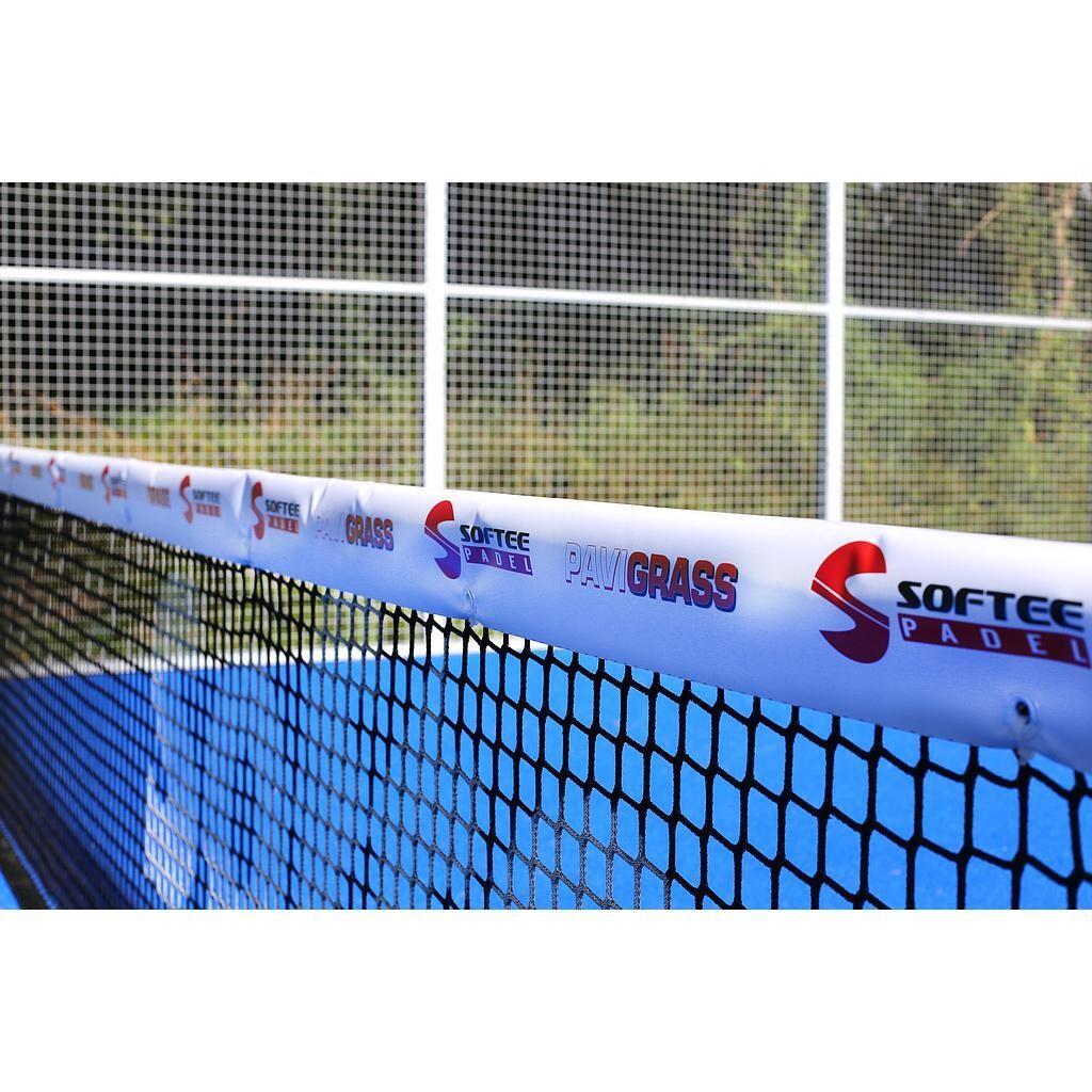 Softee Padel + siatka z trawy pavigrass, wielokolorowa