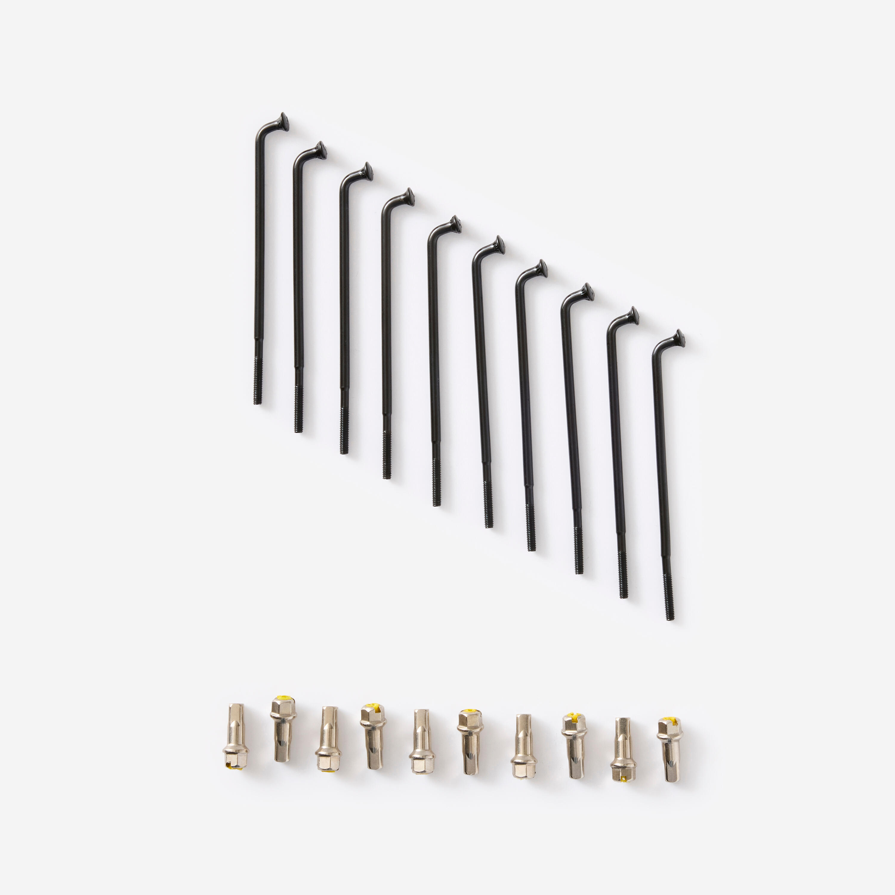 Szprychy tylne do roweru Longtail R500E + nyple