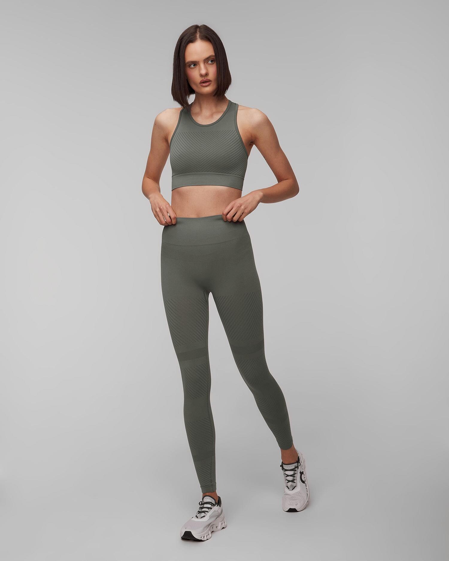 Legginsy Sportowe Damskie Casall Bezszwowe Wysoki Stan