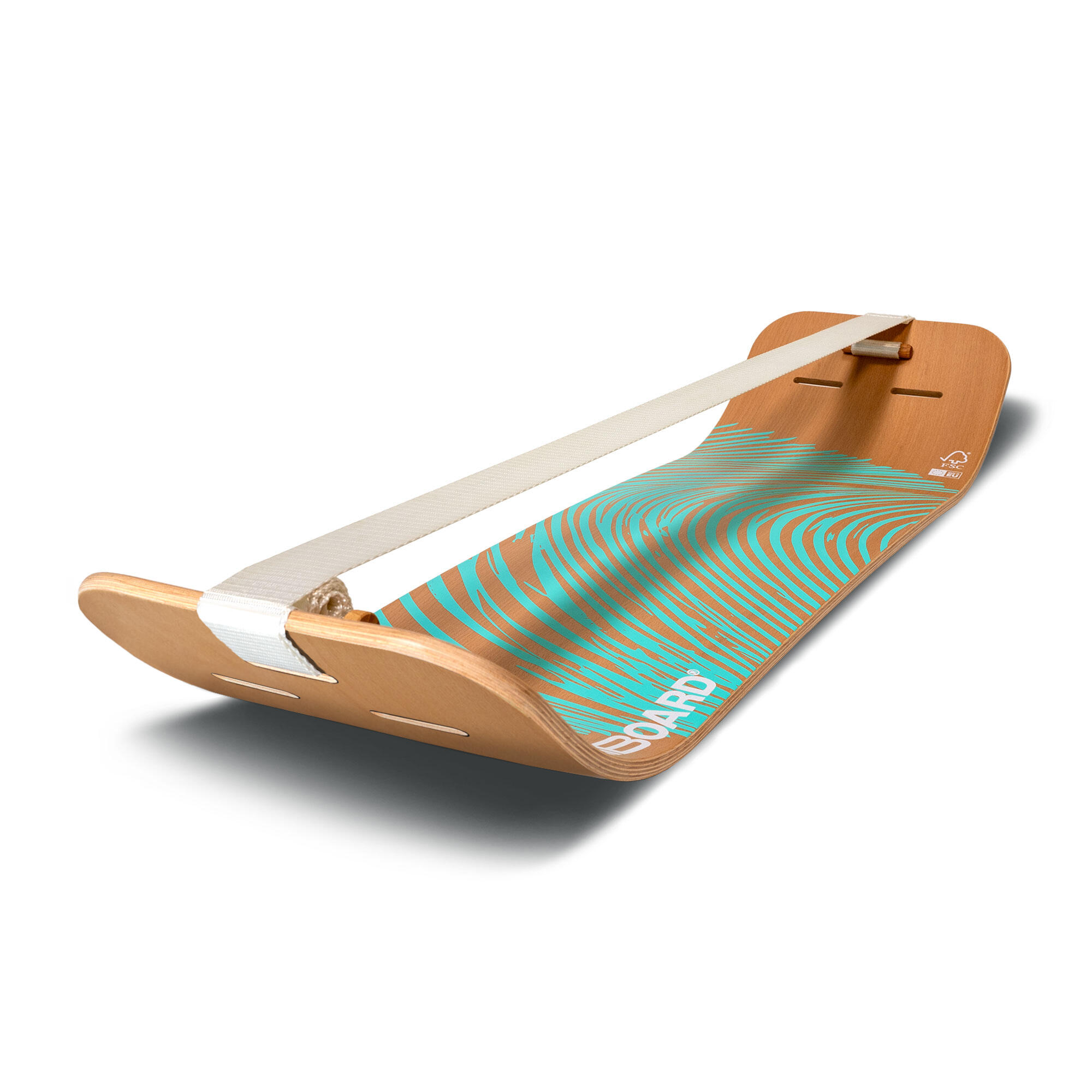 Slackline - ZESTAW GIBOARD - ZEN BLUE - Slackline - niebieski