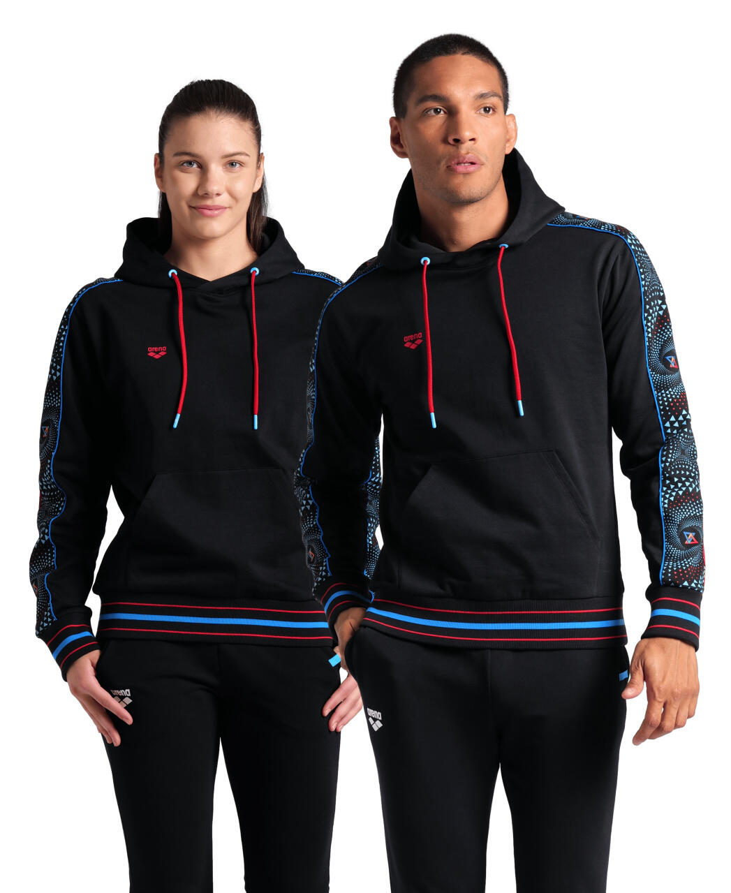 Bluza Arena Fireflow Hooded Sweat Inserts z kapturem