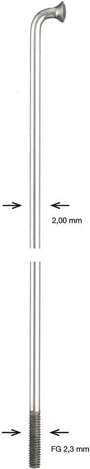 Alpina szprycha SST 2x262 mm
