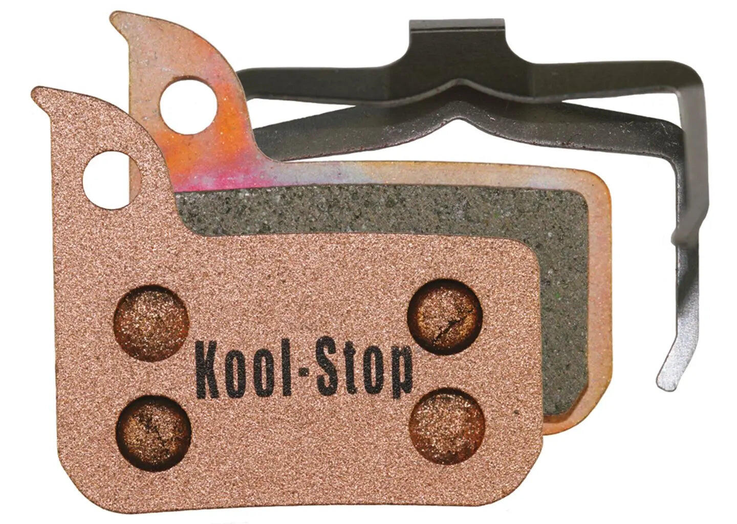 Koolstop spiekane czerwone klocki hamulcowe tarczowe do Avid/SRAM (2 szt.)