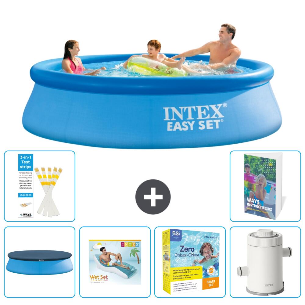 INTEX Basen Easy Set Okrągły - 305x76 cm - 7-częściowy S135
