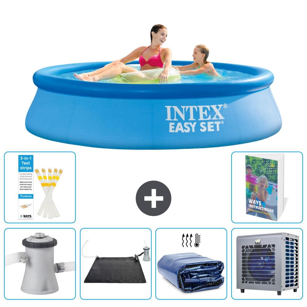 INTEX Basen Easy Set Okrągły - 244x61 cm - 7-częściowy S216