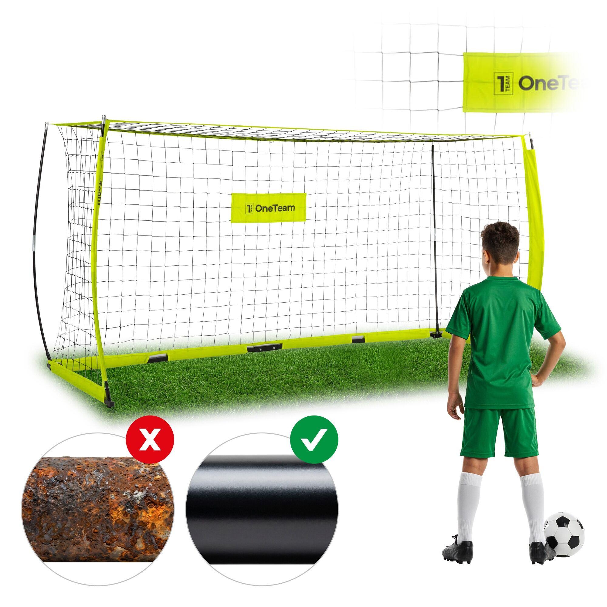 Bramka do piłki nożnej OneTeam Flex Square 300 x 155 cm