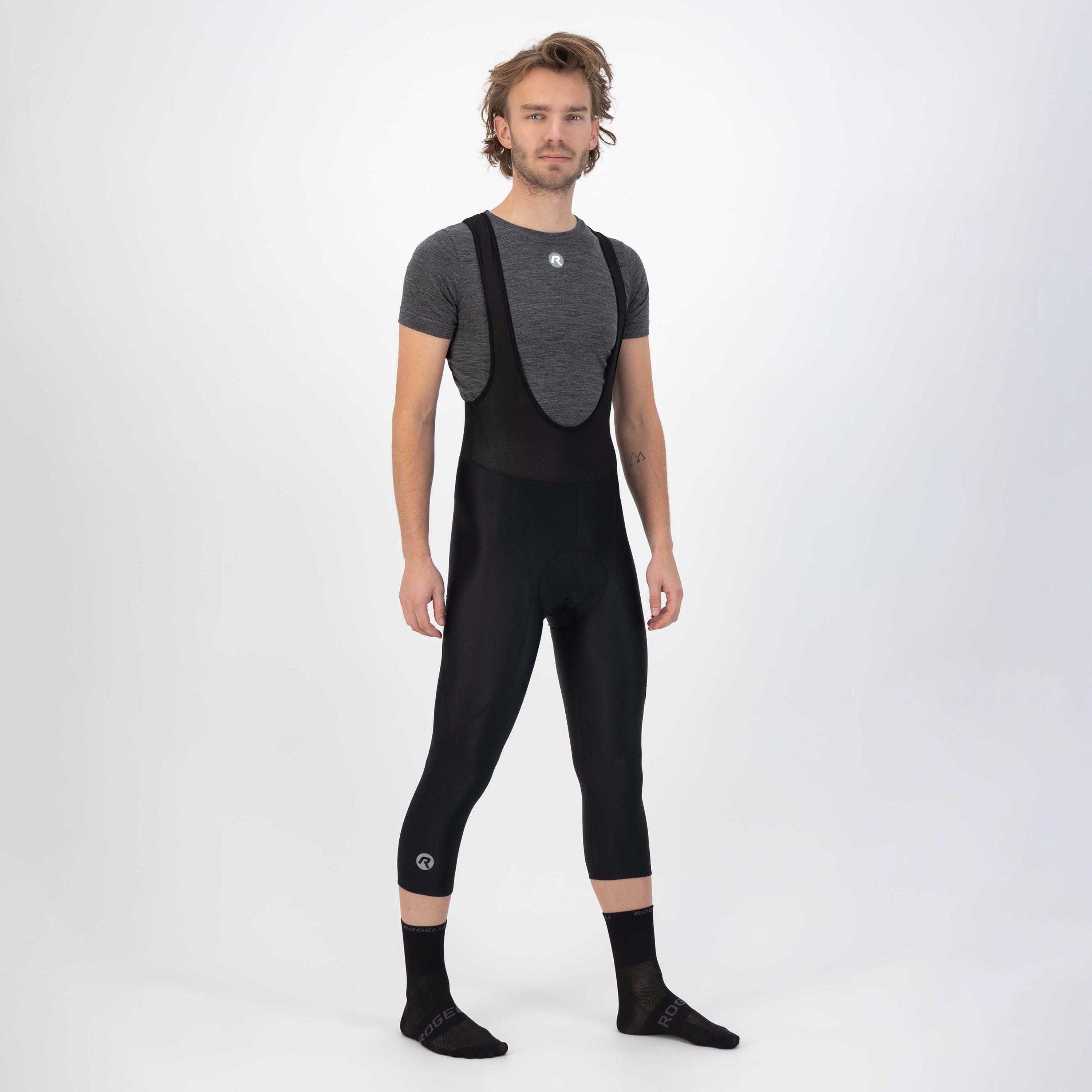 Spodenki rowerowe 3/4 męskie Rogelli BASIC DE LUXE