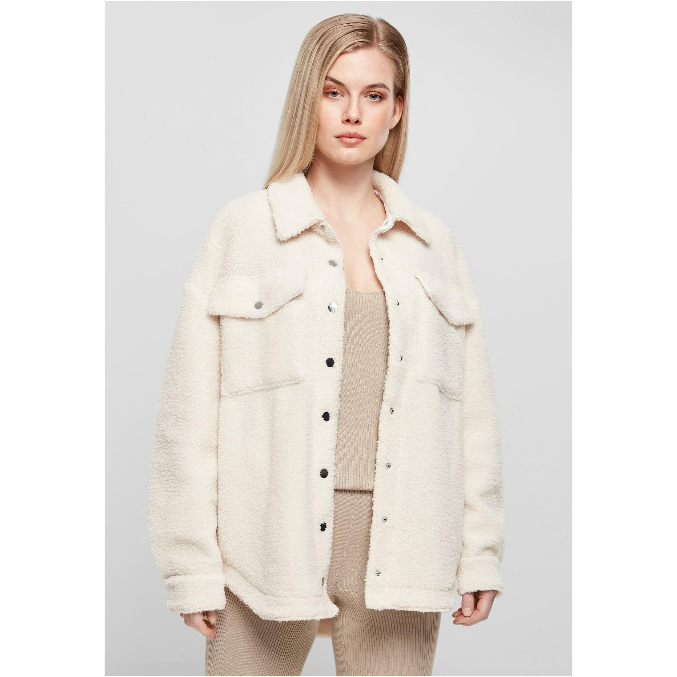 Polar z kapturem Urban Classics Sherpa