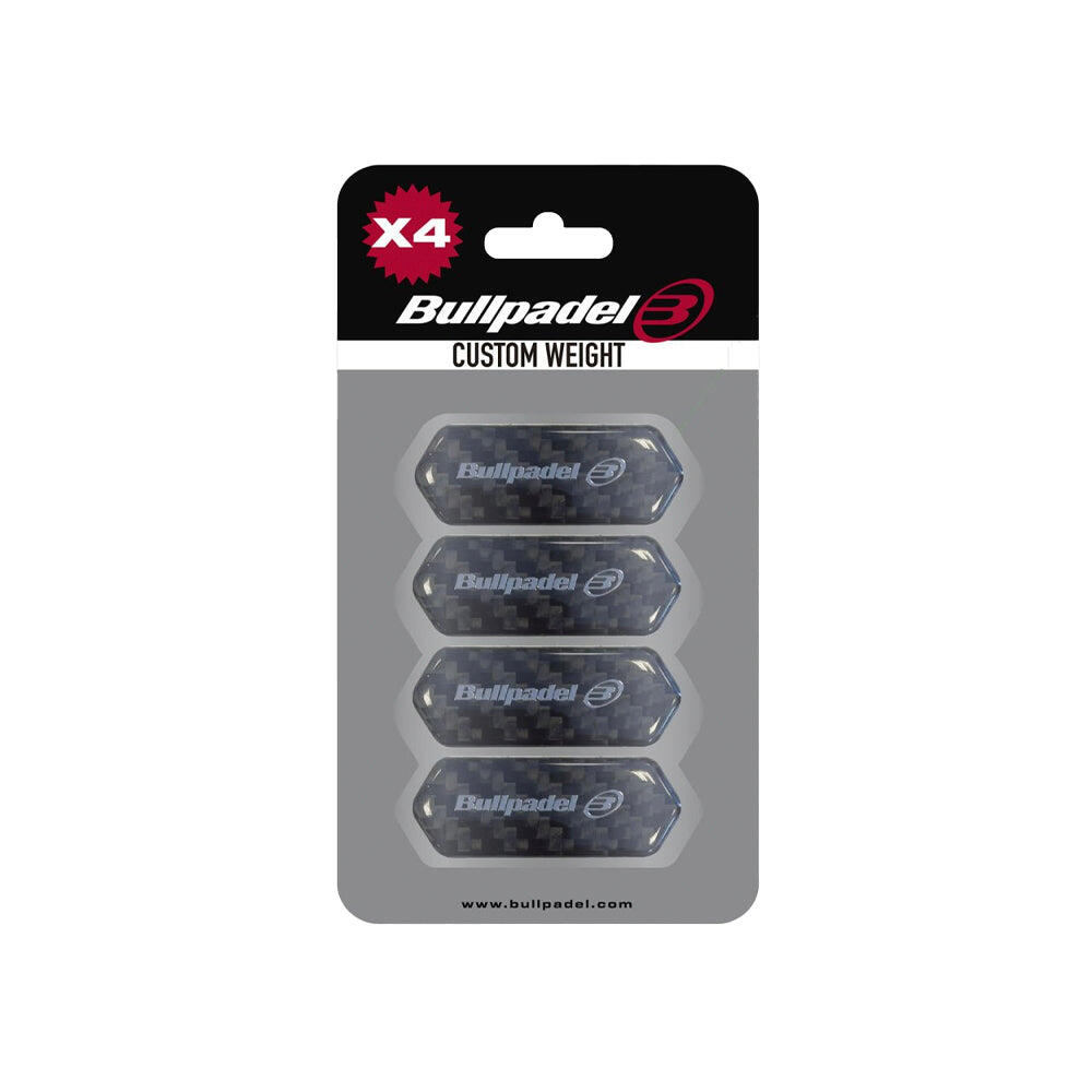 Ochraniacz Bullpadel Custom Weight Black (4 szt.)