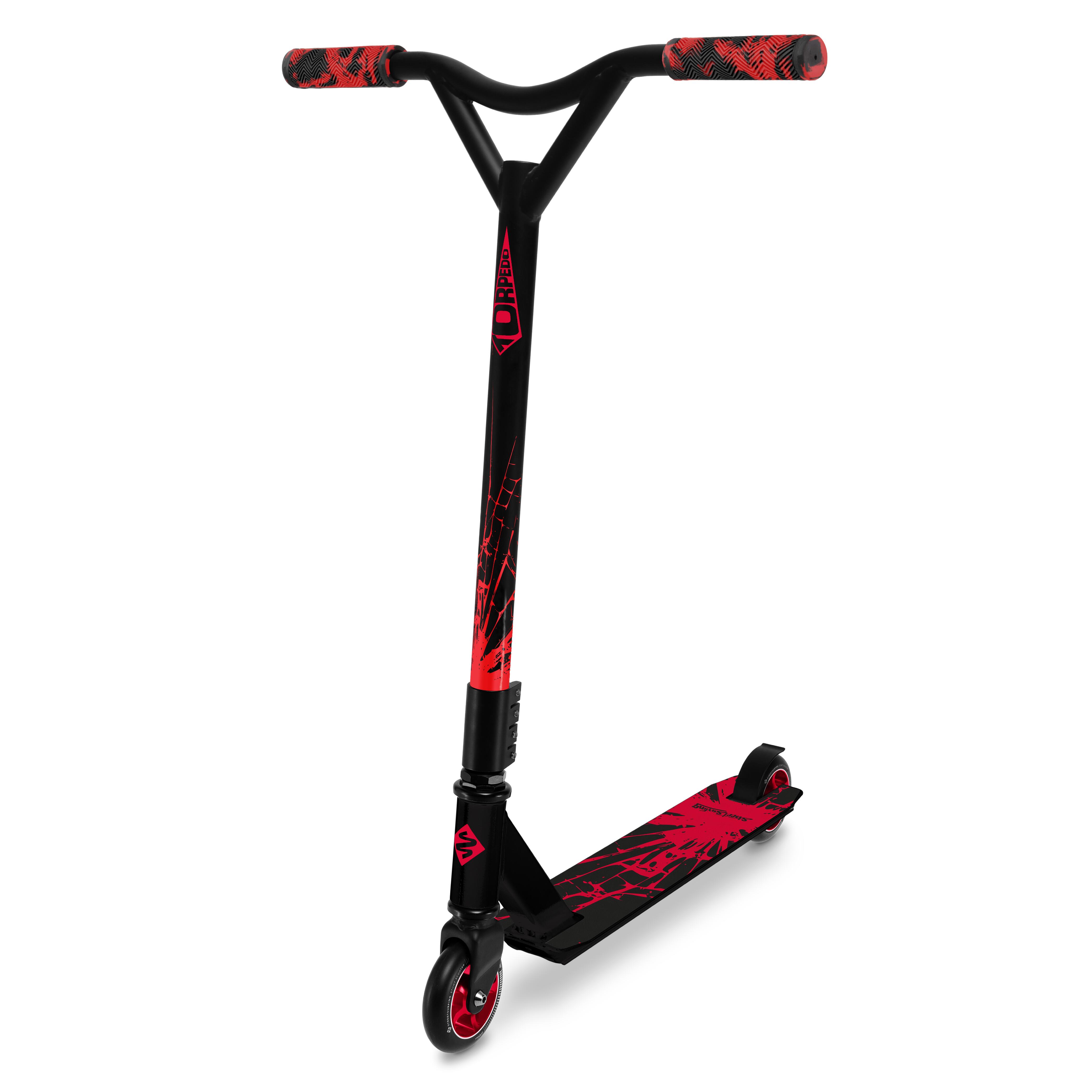 Stunt Scooter Torpedo Cracked Red