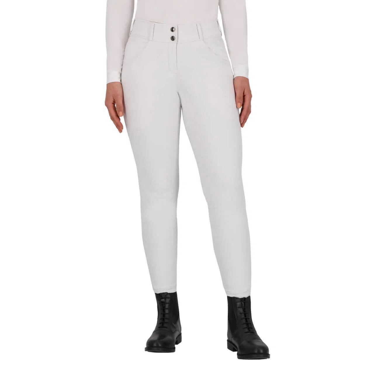 Damskie legginsy jeździeckie QHP Vaila