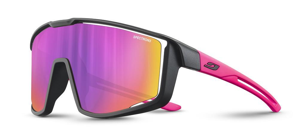 Okulary przeciwsłoneczne JULBO FURY S dla dzieci 8-10 lat czarno różowe kat3