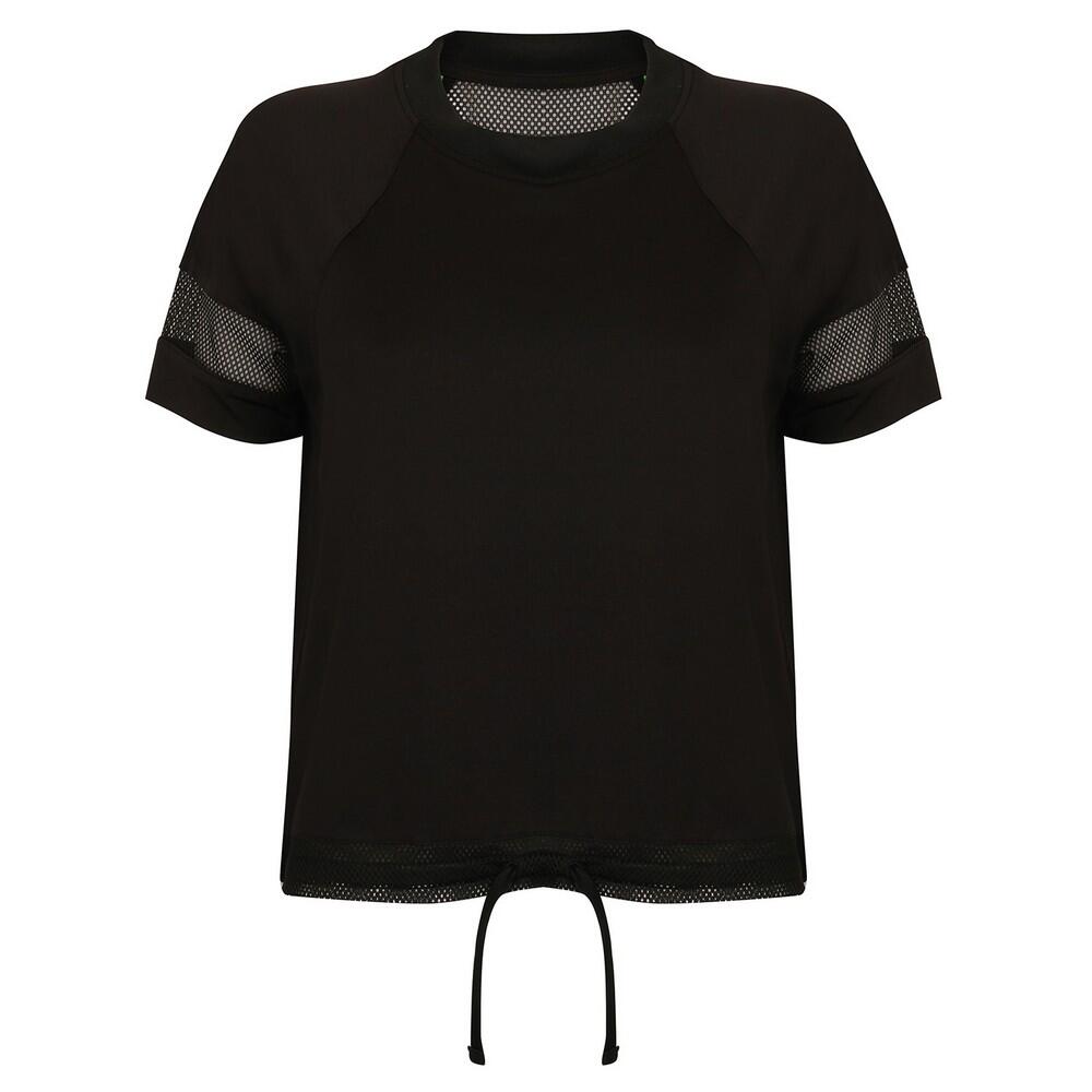T-shirt Damski Z Nakryciem Na Głowę