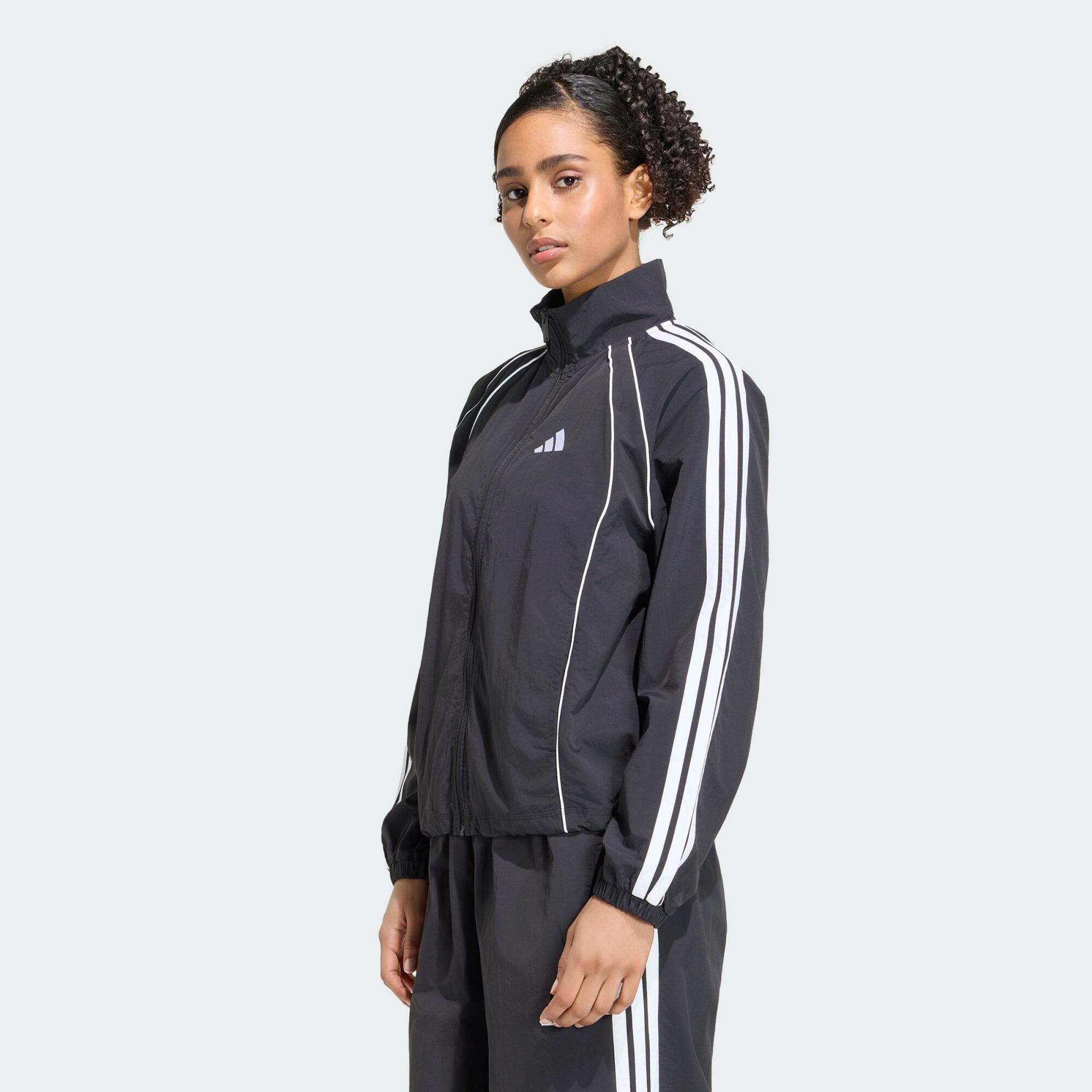 Kultowa bluza dresowa z tkaniny z 3 paskami