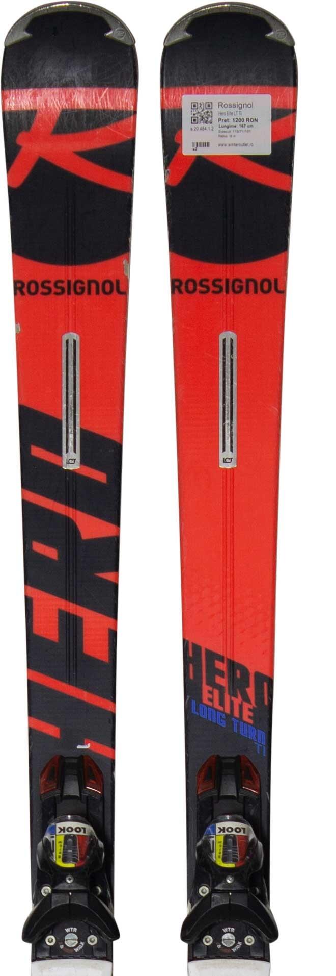 Second Life- Narty ROSSIGNOL Hero Elite LT Ti, 167 cm- Stan dobry