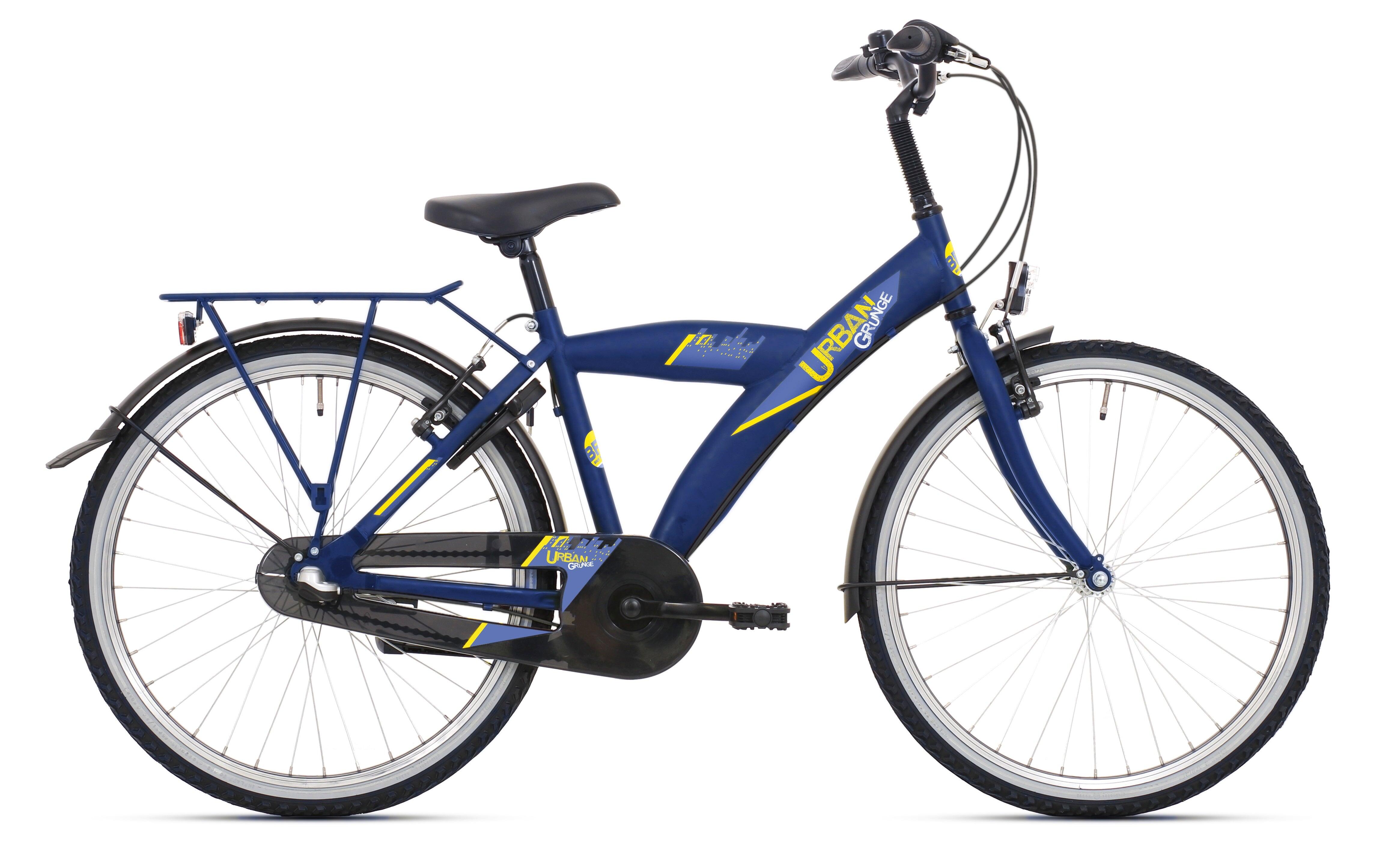 Bikefun Urban City 26 cali rower chłopięcy Nexus 3-biegowy kobalt mat