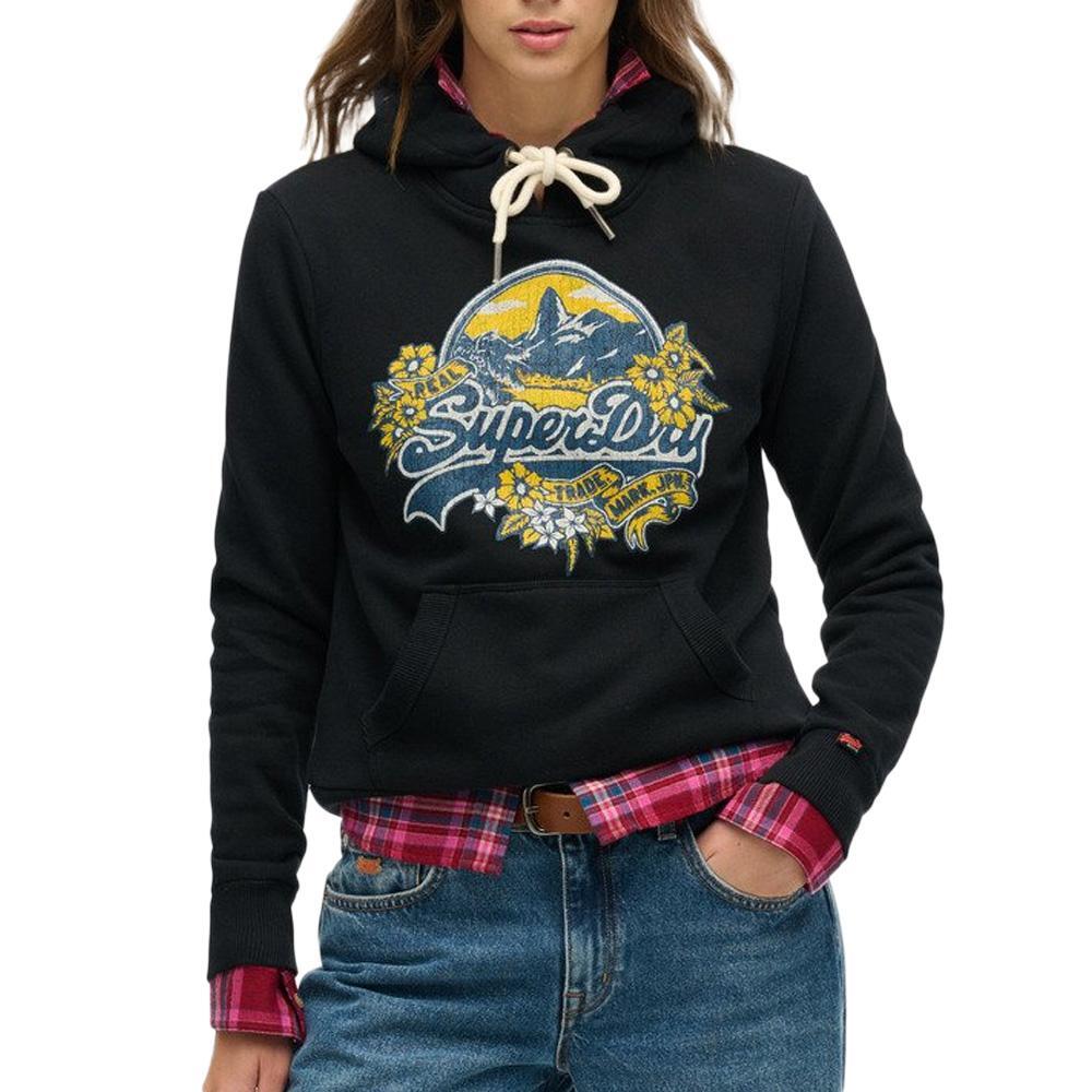 Bluza damska z kapturem Superdry Floral