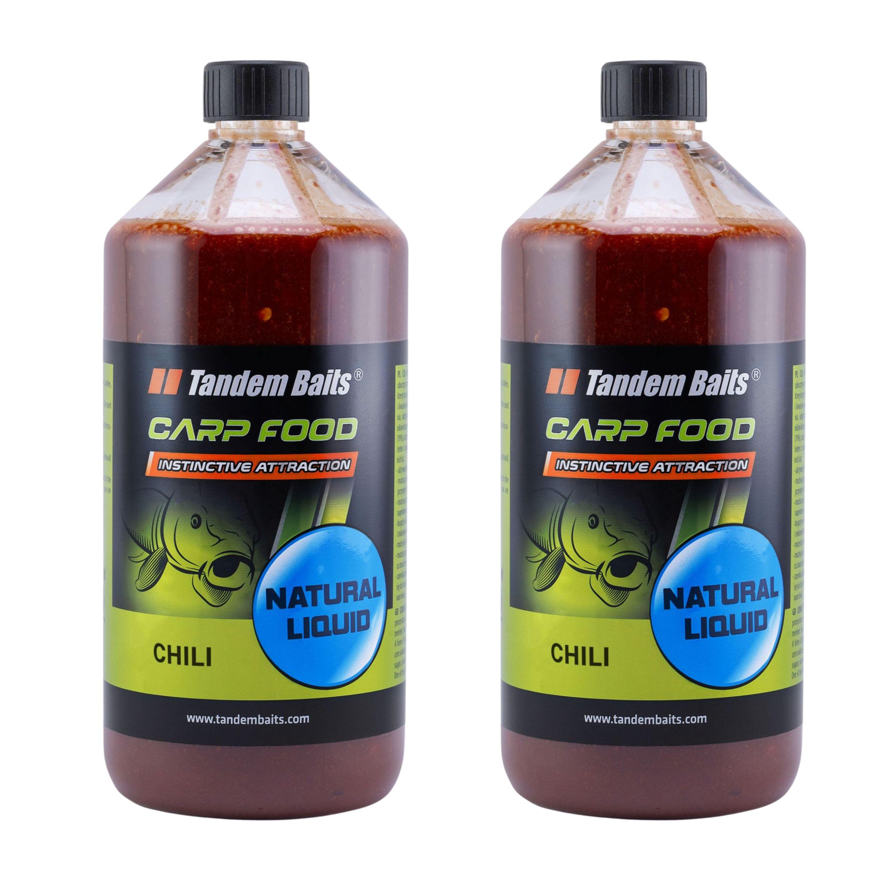 Karpiowy Natural Liquid Carp Food 1000ml Chili x 2 szt