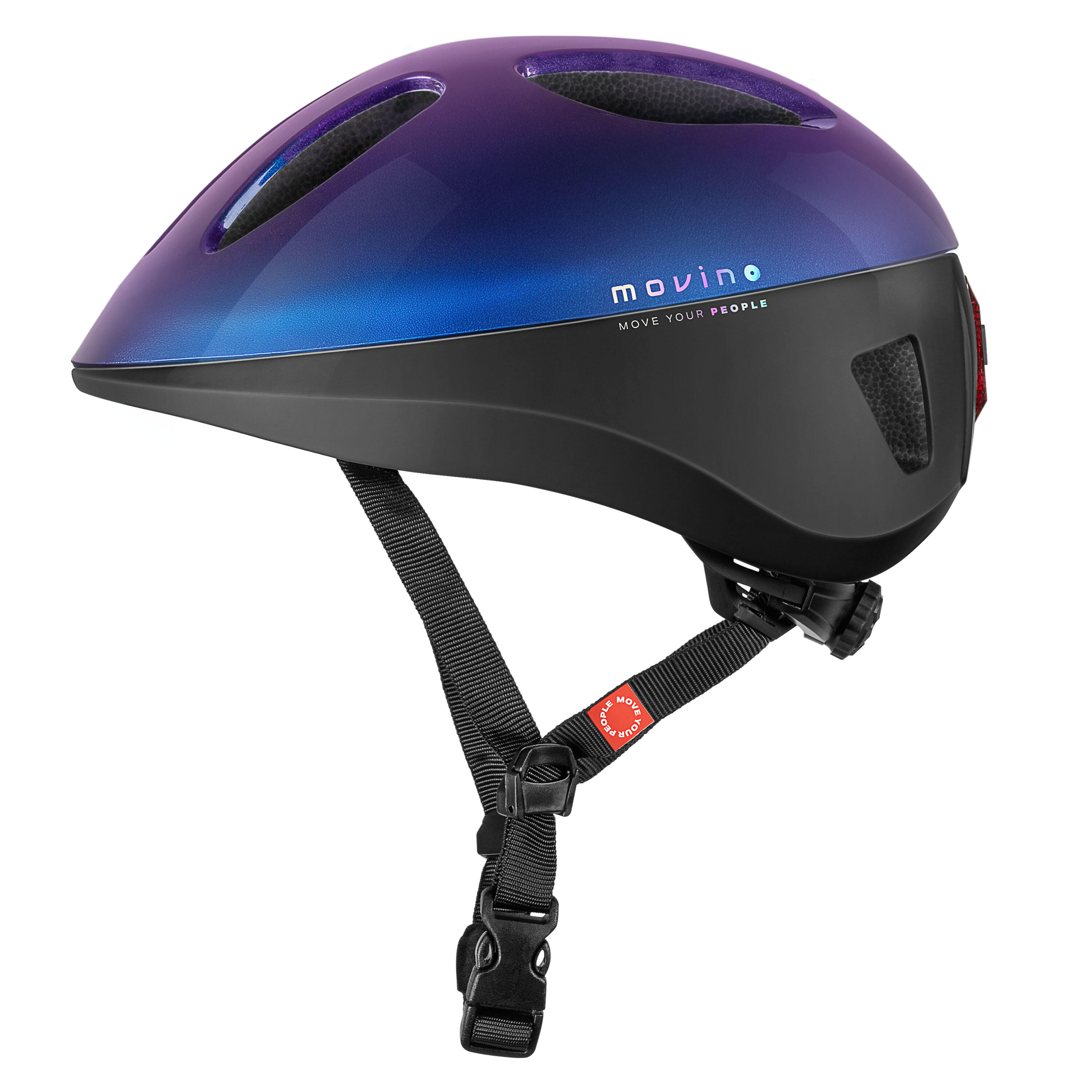 Kask Movino Eclipse In-Mold LED Lekki 230g Rower Rolki Hulajnoga