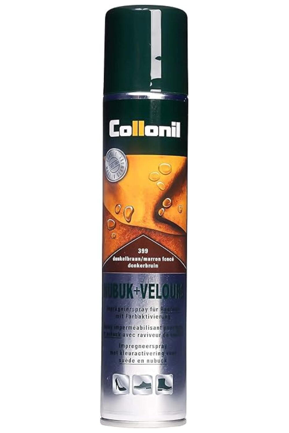 Impregnat do butów zamszowych Collonil Nubuk + Velours brązowy 399 200 ml