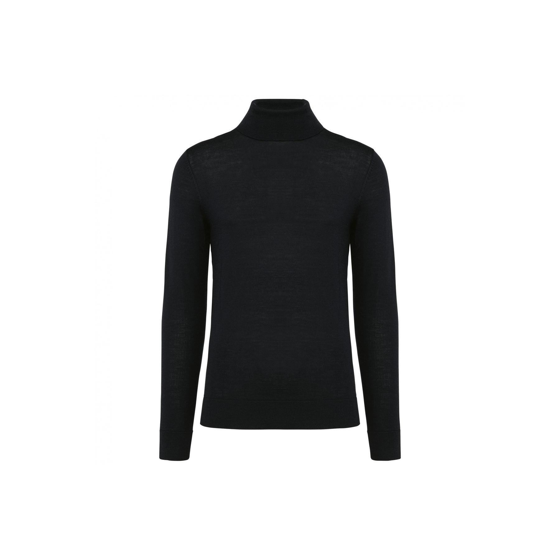 Sweter z merynosów z golfem Kariban Premium