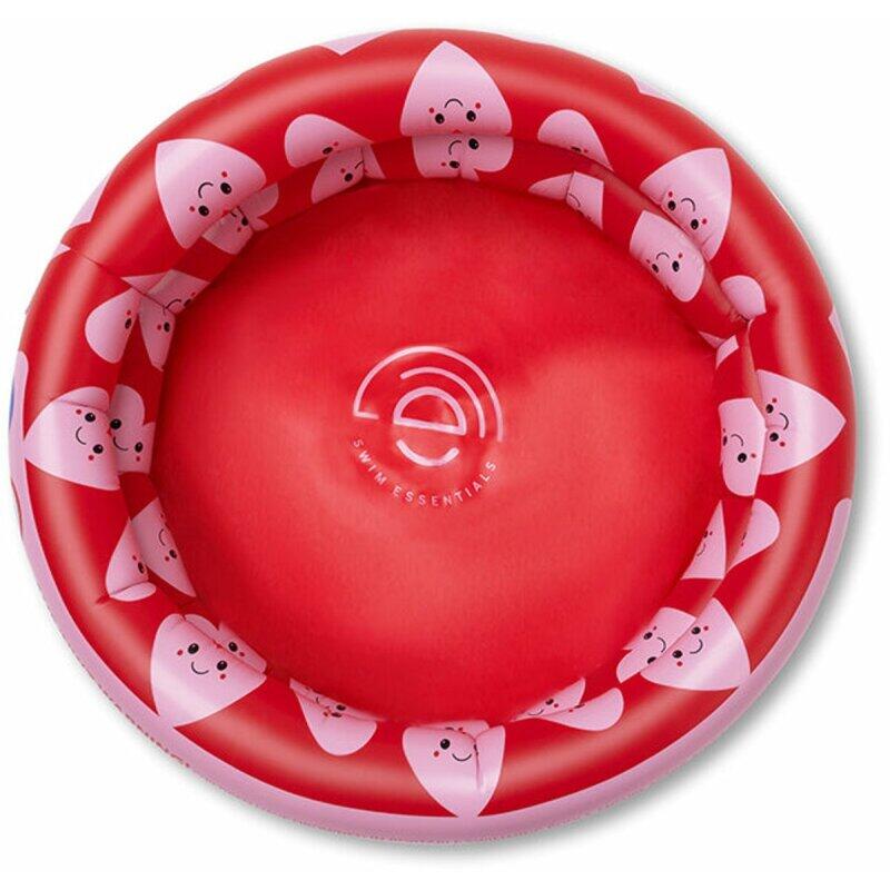 Basen dla niemowląt Swim Essentials - Czerwony - Serca - Ø 60 cm