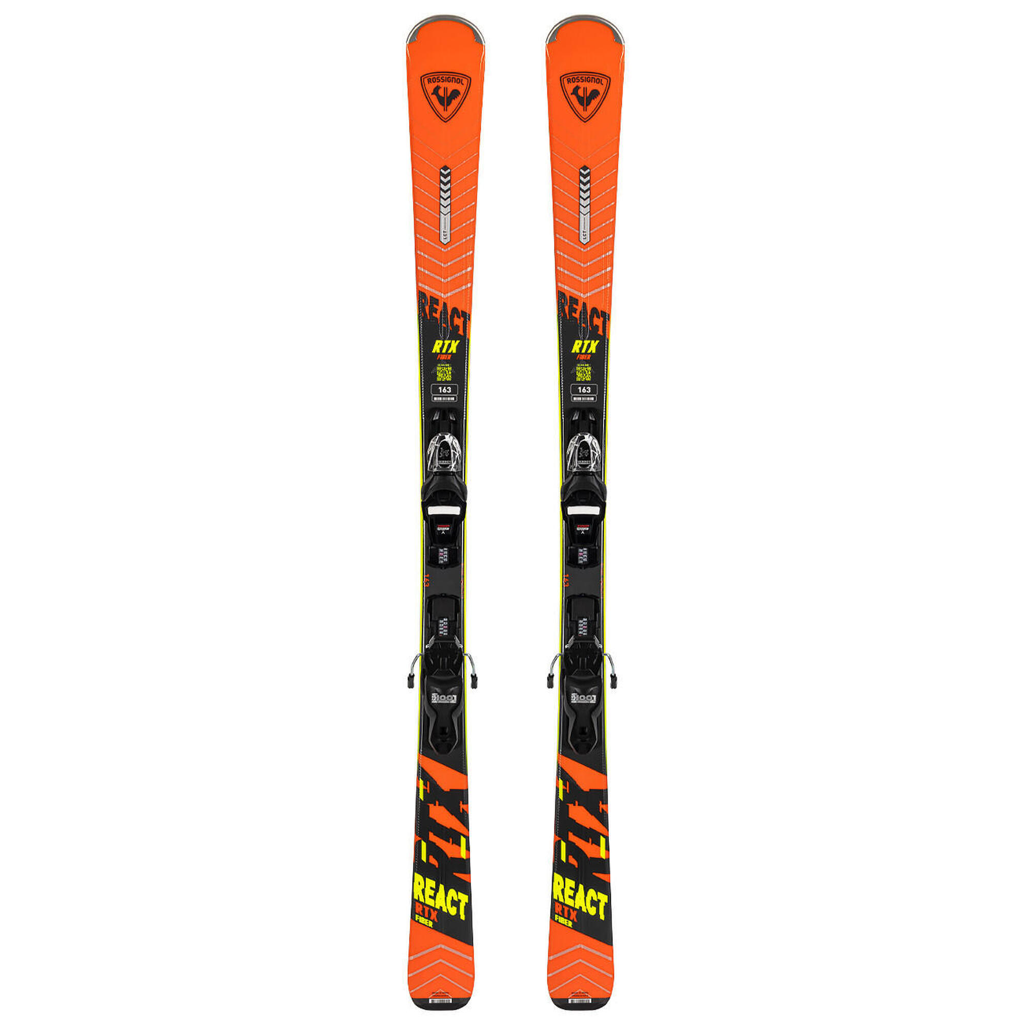 Фото - Лижі Rossignol Narty męskie  REACT RTX Fibre + wiązanie LOOK XPRESS 10 z GRIP WALK 