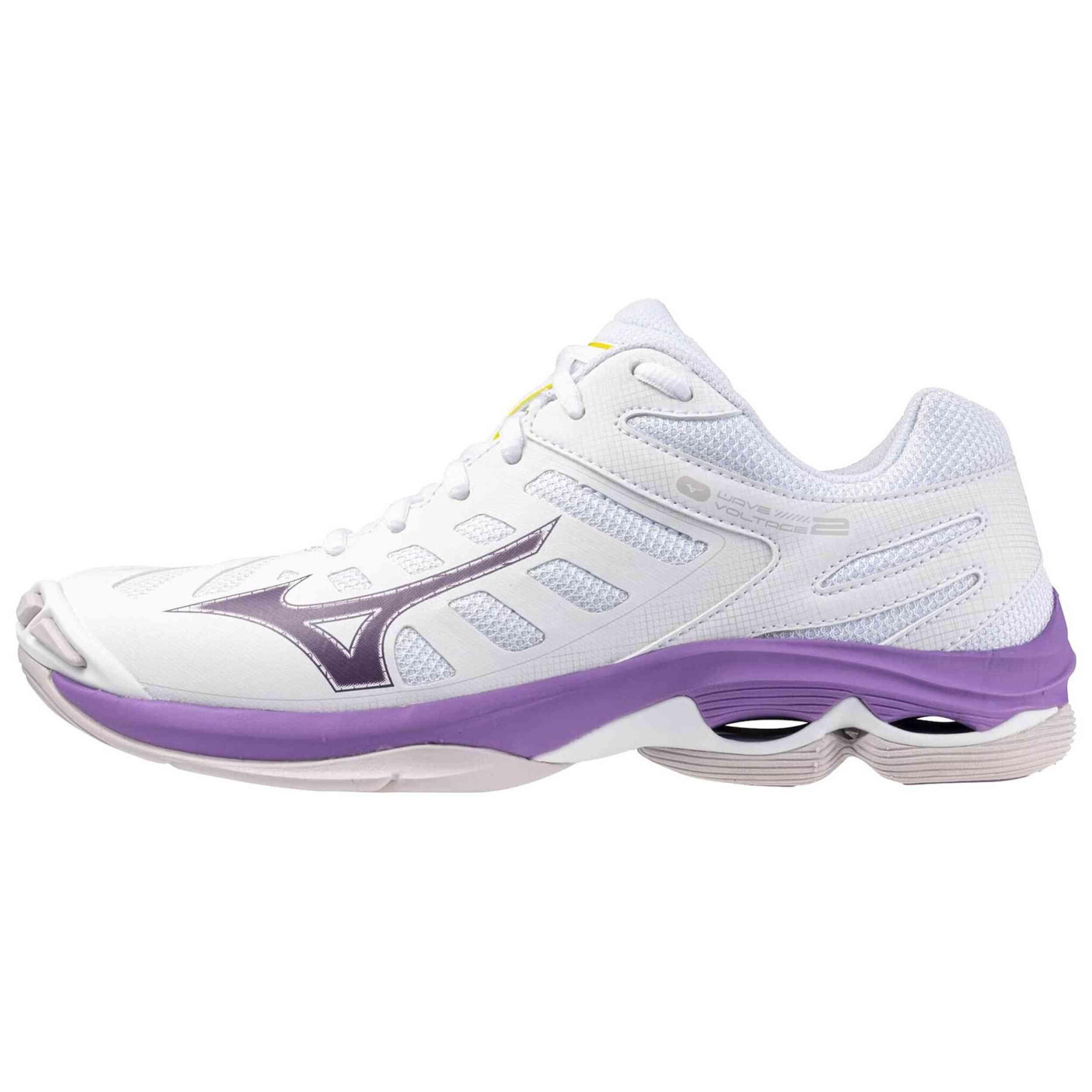 Buty sportowe Mizuno Wave Voltage 2 Białe Amortyzacja