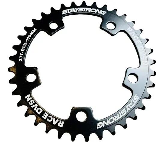 BMX Zębatki Stay Strong 5-Śruba 6061 Aluminium Zębatka BMX - Czarny - 44T