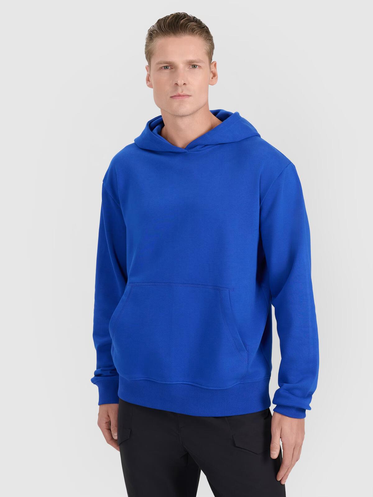 Bluza dresowa nierozpinana z kapturem męska 4F 4FWSS25TSWSM1749